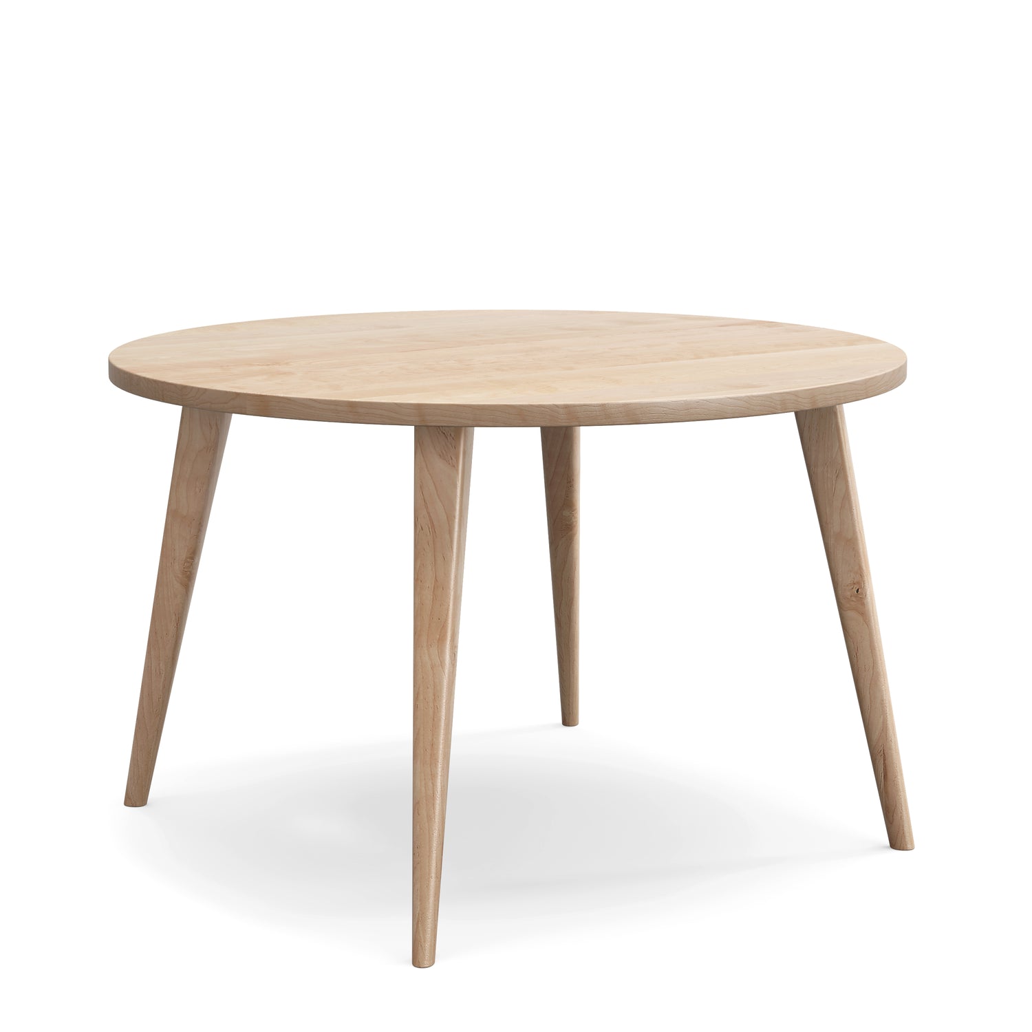 Oslo solid wood round table