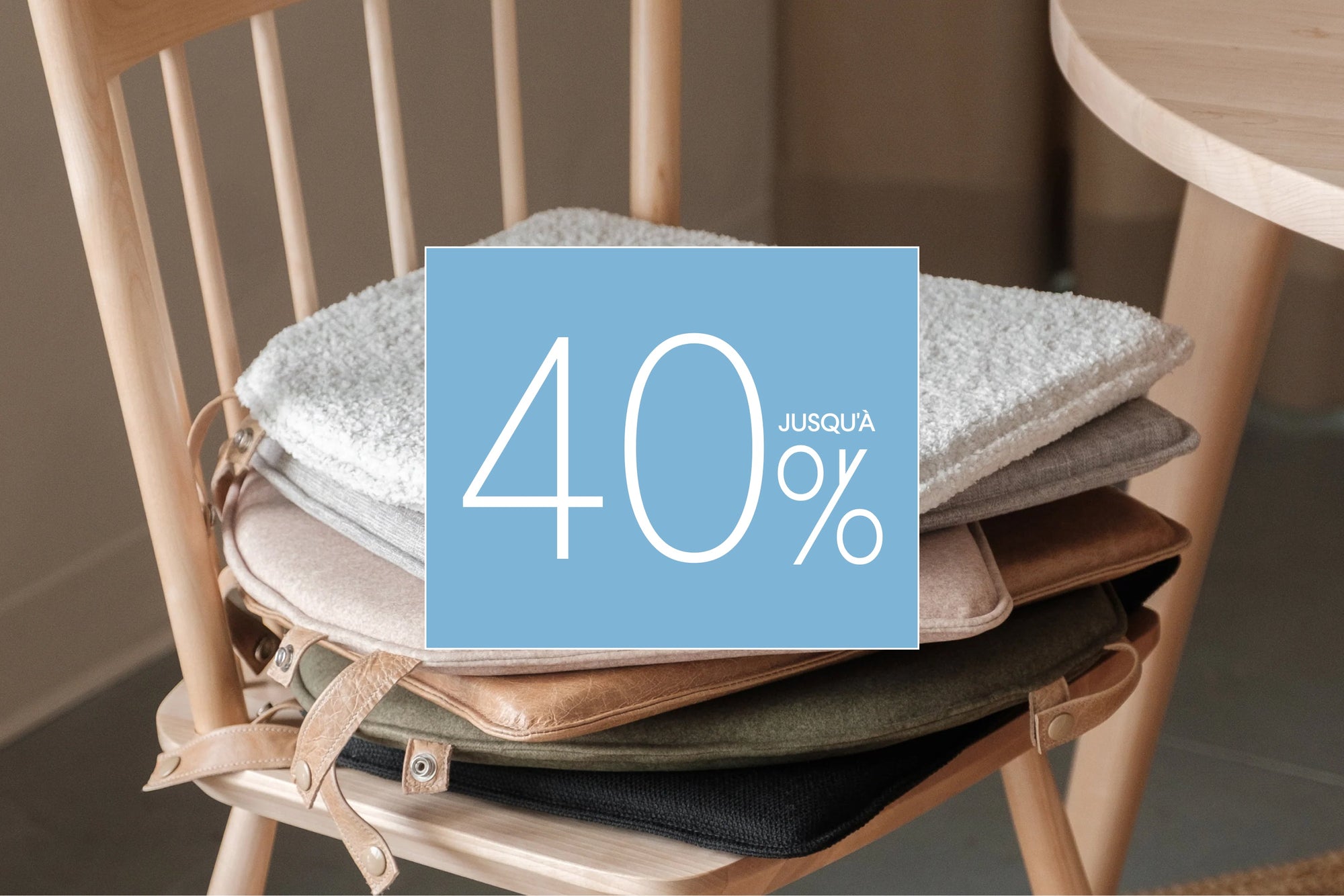 Coussins pour chaise