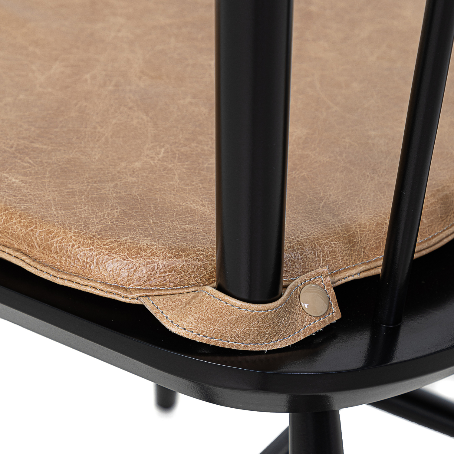Coussin pour chaise Woodstock - Cuir tan
