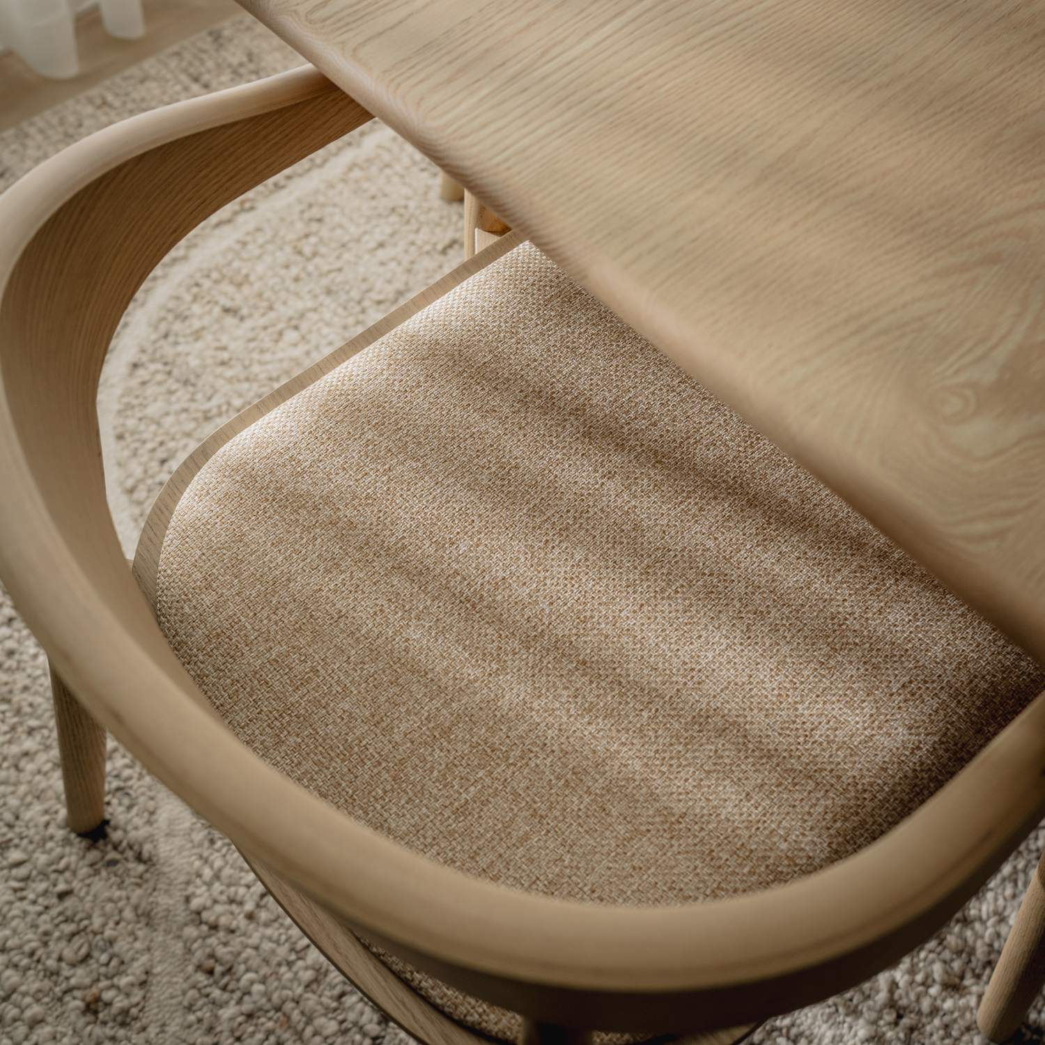 Chaise Sora rembourrée