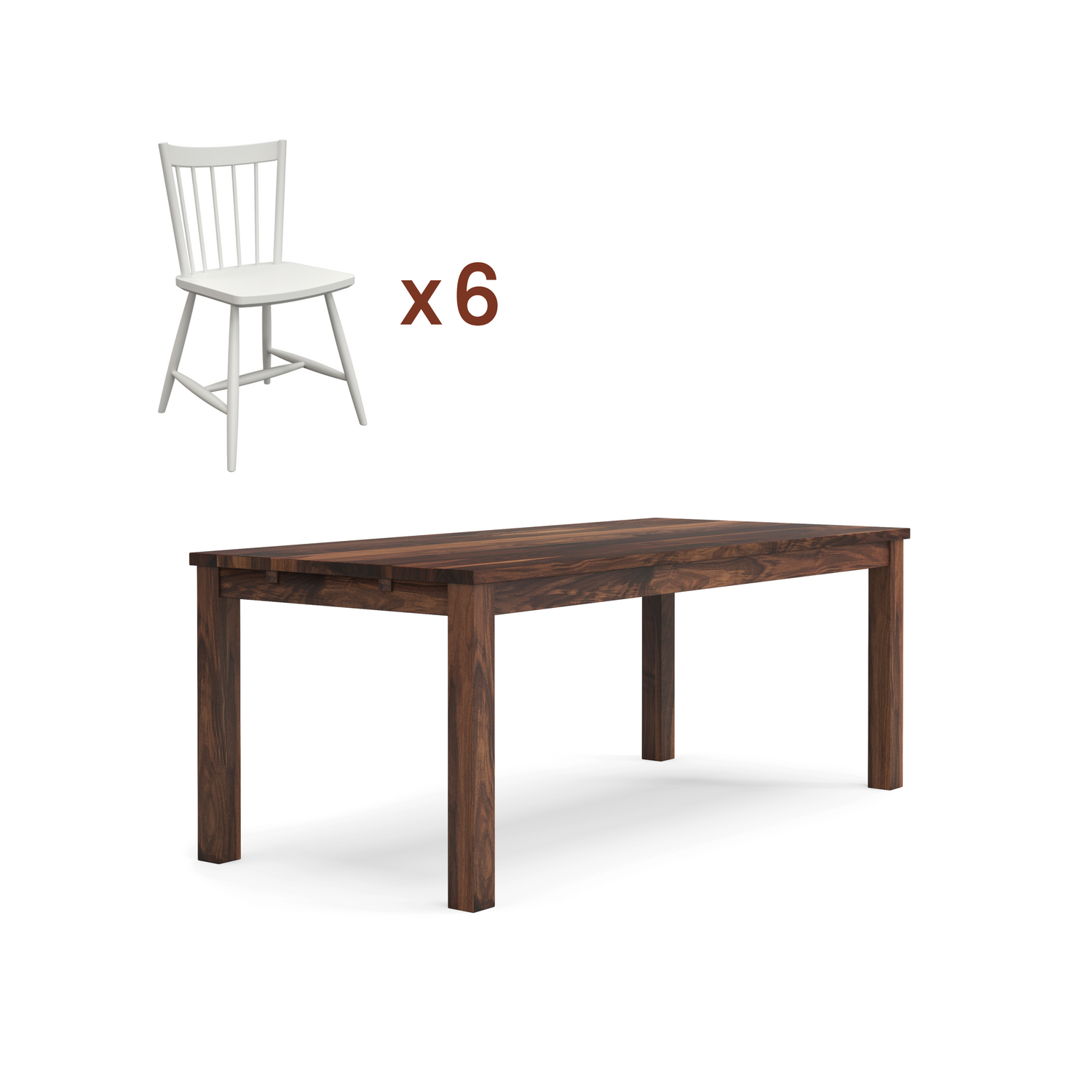 Ensemble table Classique + chaises