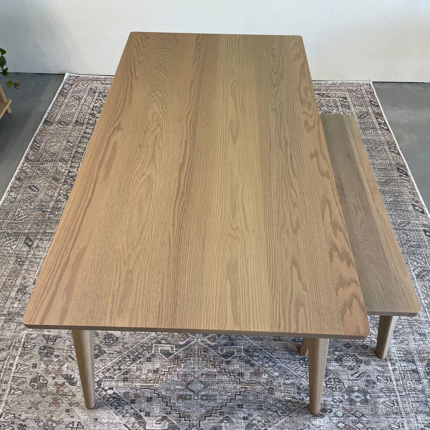 Ensemble table et banc Oslo