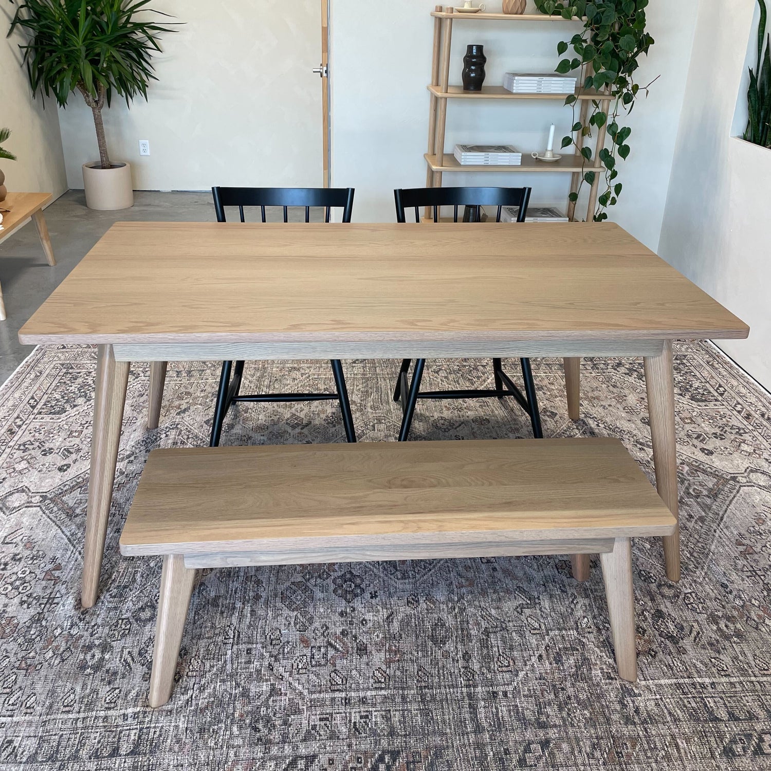 Ensemble table et banc Oslo