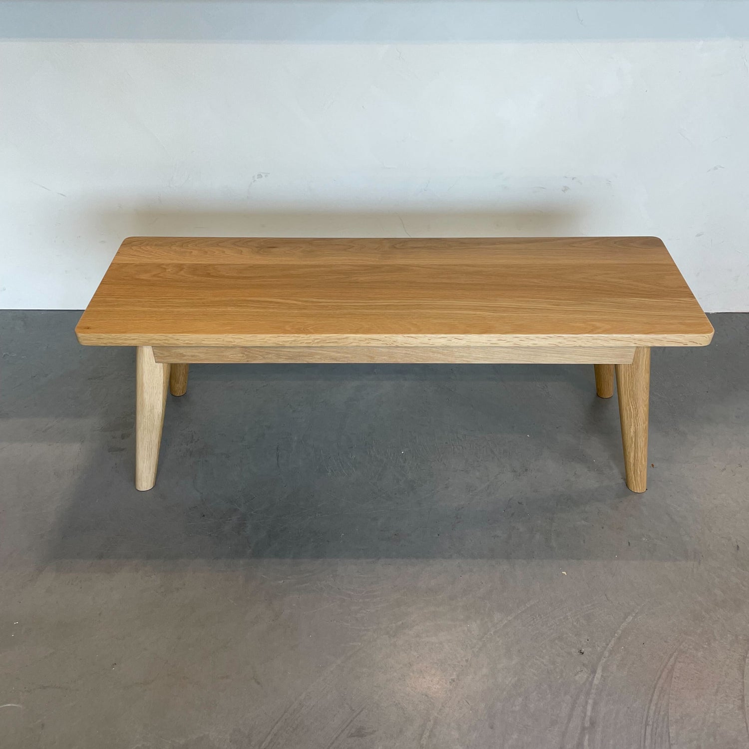 Banc Oslo chêne blanc 46 po