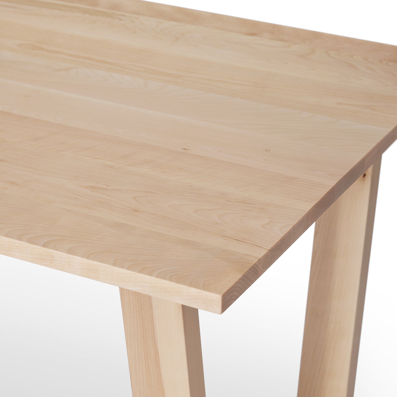 «V» cherry wood table - 66 x 36 in. - 2644
