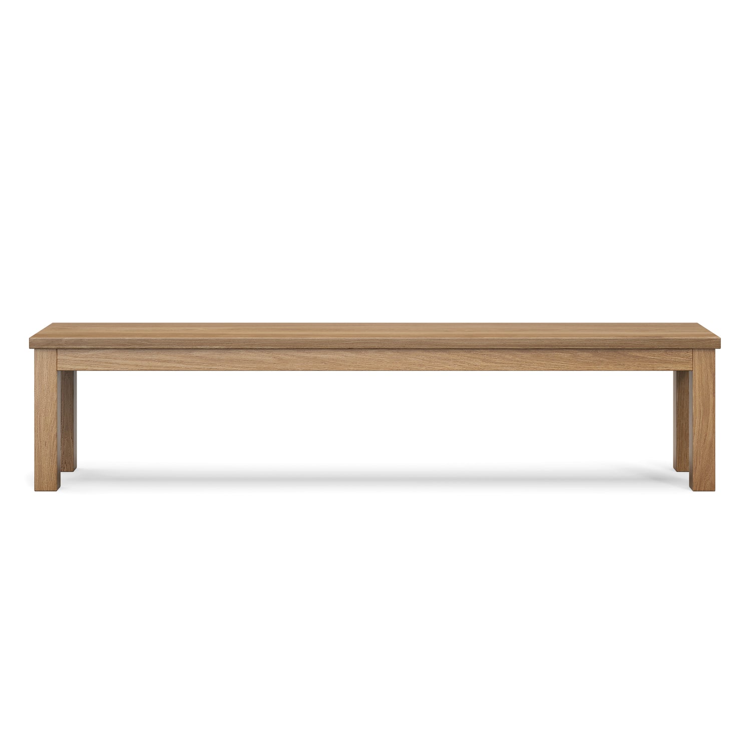 Classic oak bench 72 inches (3 places)
