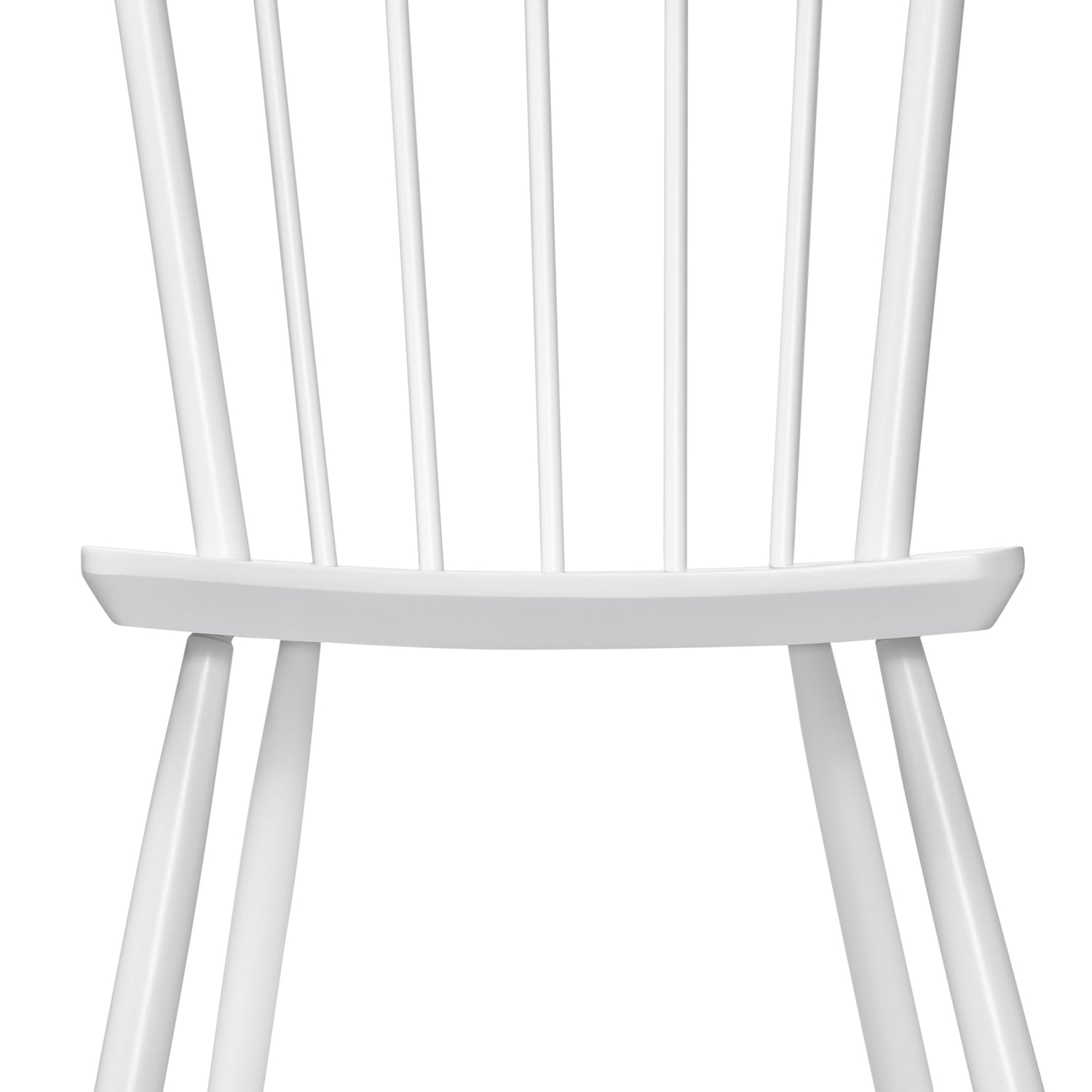 Chaise blanche en bois fait au Québec